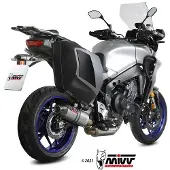 MIVV Oval Yamaha Tracer 9/gt 2021-23 Y.069.l4c Gehomologeerd Compleet Uitlaatsysteem