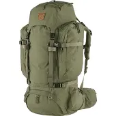 Fjällräven Sportrugzak 'Kajka 85' bruin / groen