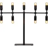 Eglo Kandelaar Twice, zwart, 9-lamps, 42 cm Twice, zwart, metaal