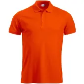 Clique Poloshirt Manhattan L / Oranje