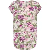ONLY Blouse 'ONLVic' crème / riet / orchidee / donkerlila