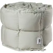 Sebra Bedomrand 360x26 Cm - Kinderdekbedovertrekken & lakens Biologisch Katoen Mist Green - 100430019