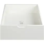 Sebra Bettschublade - 71x55x21 cm - Baby & Junior - Classic+ Whi - - One Size - Schubladen