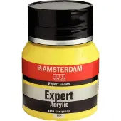 Amsterdam Expert Series Acrylverf Pot 400 ml - Permanent Citroengeel 254