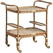 Sika-Design Carlo Trolley - Rol- & serveertafels Rotan Antique - 4027A
