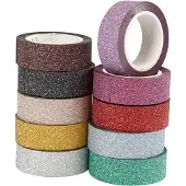 Adlibris Masking Tape Set 10x6 m Glitter