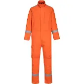 Portwest FR502 Bizflame Plus beschermende overall, oranje, maat S