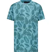 Cars T-shirt blauw Jongens Katoen Ronde hals Blad - maat 128