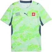 Puma Tricot 'SFV Away' enziaan / appel / lichtgroen / wit