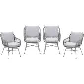 Garden Impressions Margriet tuinstoelen set van 4
