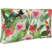 vidaXL Buitenbankkussen Polyester kleurrijk 80 x 80 x 8 cm