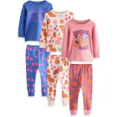 Next Nachtkledij blauw / oranje / rosa / wit