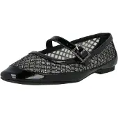 Steve madden Ballerina met riempjes 'Well-Done' zwart