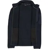 CMP - Jacket Jacquard Knitted 3H60747N - Fleecevest 56, blauw/zwart