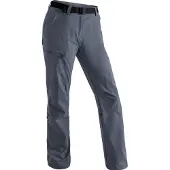 Maier Sports - Women's Lulaka - Trekkingbroek 26 - Short, grijs/zwart