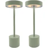 Lumisky Set van 2 draadloze tafellampen H30CM ROBY