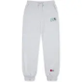 AND1 Broek lichtgrijs / smaragd