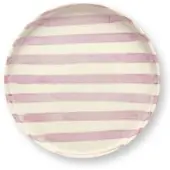 Vtwonen ontbijtbord Stripes (Ø20 cm)