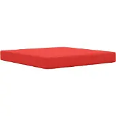 vidaXL Buitenbankkussen Polyester Rood 80 x 80 x 8 cm
