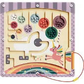 TOPBRIGHT Unicorn Fantasy Maze Houten Doolhof Speelgoed