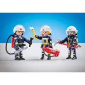 Playmobil City Action 6586 - 3 Brandweerlieden ploeg B