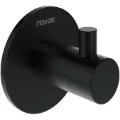 Ravak Kona - Haak, mat zwart X07P1473