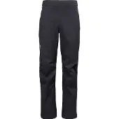 Black Diamond - Fineline Stretch FZ Pants - Regenbroek M - Regular, zwart/grijs