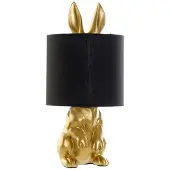 Casa Di Elturo Tafellamp konijn goud h42 cm