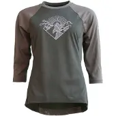 Zimtstern - Women's Pureflowz Shirt 3/4 - Fietsshirt S, grijs