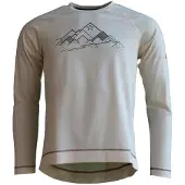 Zimtstern - PureFlowz Eco Shirt L/S - Fietsshirt L, grijs