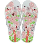 Ipanema slippers wit/meerkleurig Meisjes Polyester - maat 35/36