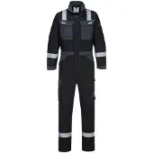 Portwest FR503 WX3 Vlamvertragende overall, zwart, maat XXL