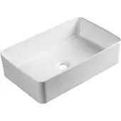 A&n&a aqualine Keramische opbouwwastafel 54x33cm, wit