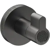Saniclear London handdoekhaak gun metal PVD