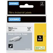 Dymo 18053 (S0718280) Tape Zwart op wit (9 mm)