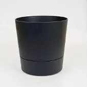Elho Pot foss d35cm living black met wielen
