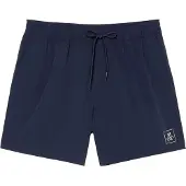 Marc O'Polo Zwembroek 'Essentials' navy / wit