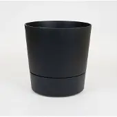 Elho Pot foss d30cm living black met wielen