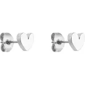 Purelei Oorbellen 'Tiny Heart' zilver