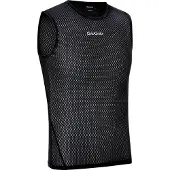 Gripgrab - Ultralight Mesh Mouwloos Base Layer Zomer Fiets Ondershirt Polygiene Zweethemd - Zwart - Heren - Maat M
