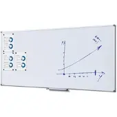 Showdown Displays Scritto Economy Whiteboard 100 x 200 cm