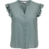 ONLY Blouse 'ONLRosella' jade groen