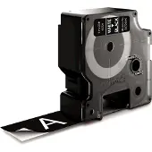 Dymo 53721 (S0721010) Tape Wit op zwart (24 mm)