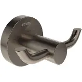 Ravak Kona - Dubbele haak, geborsteld graphite X07P1326