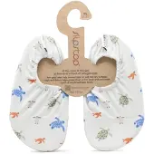 SLIPSTOP Turtles kinder schoenen met schildpadden wit maat 21/23