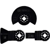 Bosch 3-delige multitool accessoireset tegels