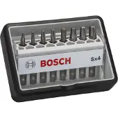 Bosch - 8-delige T-bitset, lengte 49 mm 2607002559