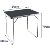 Marbueno Summer 10029g Folding Table Zilver