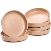 Leonardo Roma bord diep 20cm abrikoos - set/6