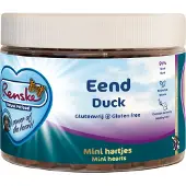 Renske Gezonde Beloning Hartjes Hondensnack Eend 100 Gr